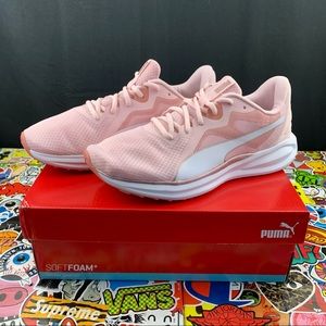 Puma Twitch Runner Pink Womens Various Sizes